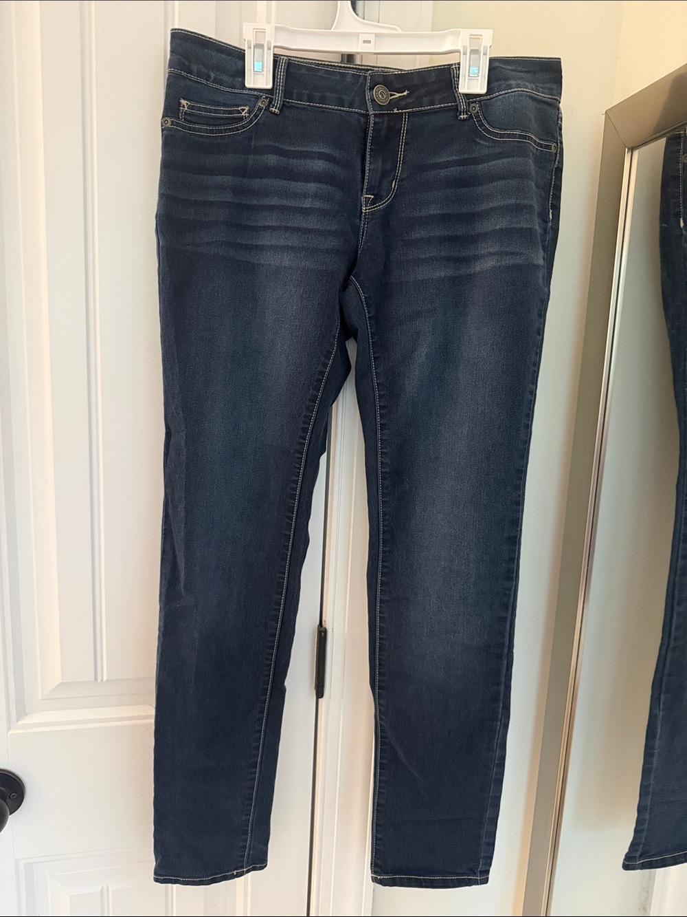 Maurices Dark Indigo Skinny Jeans